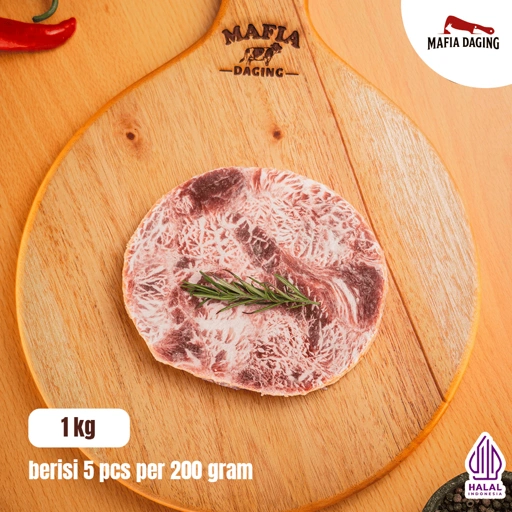 Image of [Mafia Daging] PROMO!!! Wagyu Daging Steak Ribeye Meltique Prime Cut 1 kg