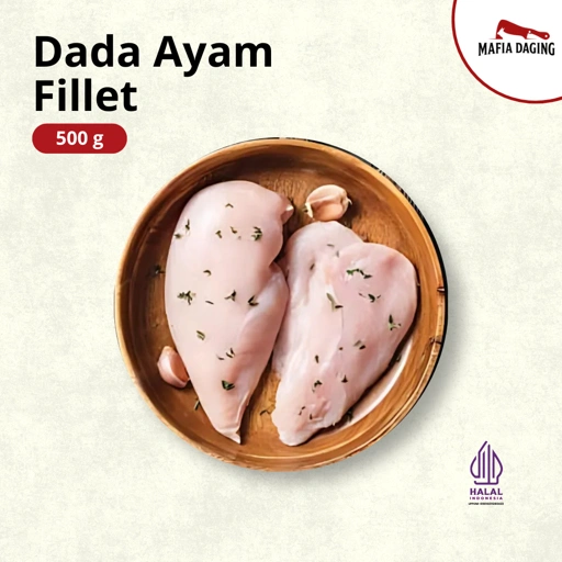 Image of [Mafia Daging] Daging Dada Ayam Fillet / Boneless Dada Ayam 500g