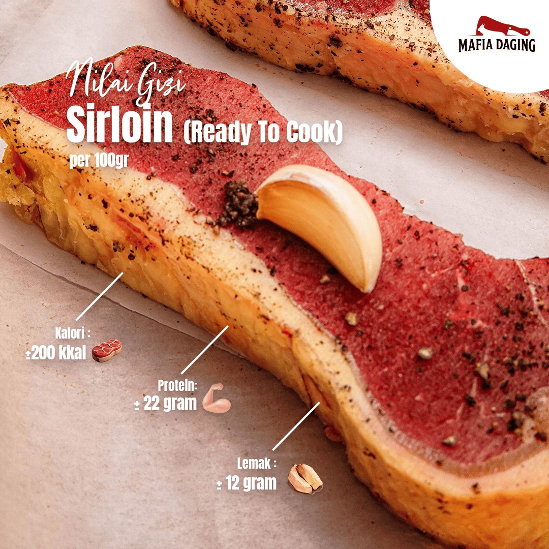 [Mafia Daging] Ready To Cook Sirloin Steak Set