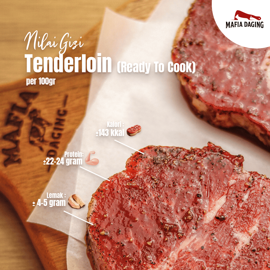 [Mafia Daging] Ready To Cook Tenderloin Steak Set