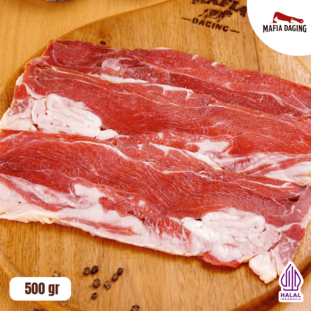 [Mafia Daging] Karubi Shortplate USA Beef / Korean BBQ 500g