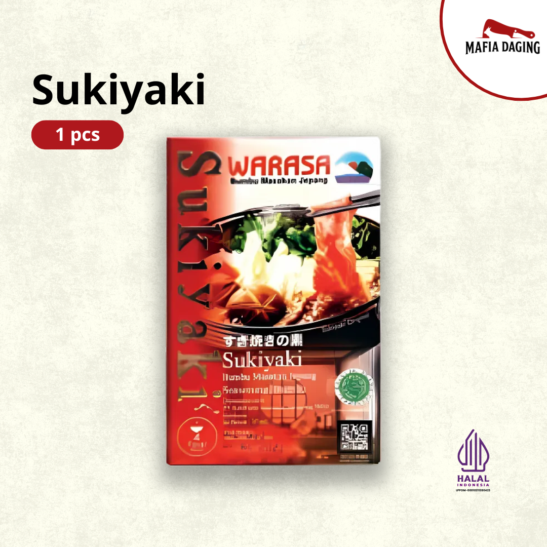 [Mafia Daging] Sukiyaki Halal No MSG Warasa Bumbu Jepang