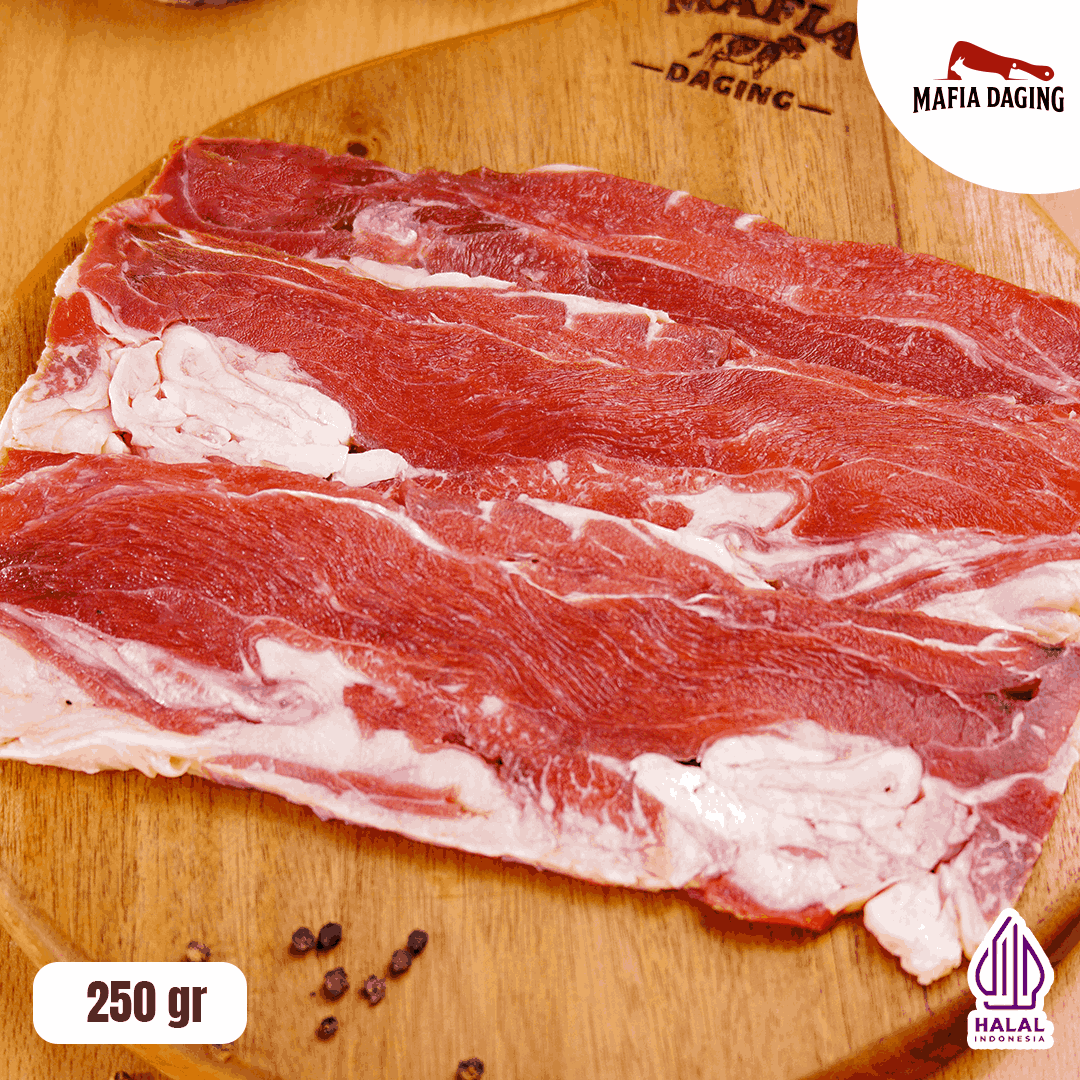 [Mafia Daging] Karubi Shortplate USA Beef / Korean BBQ 250 g