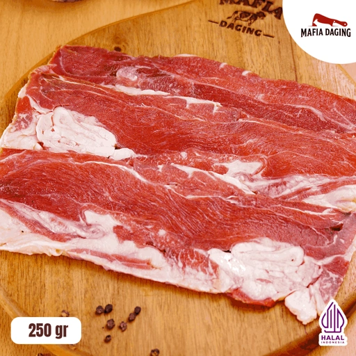 Image of [Mafia Daging] Karubi Shortplate USA Beef / Korean BBQ 250 g
