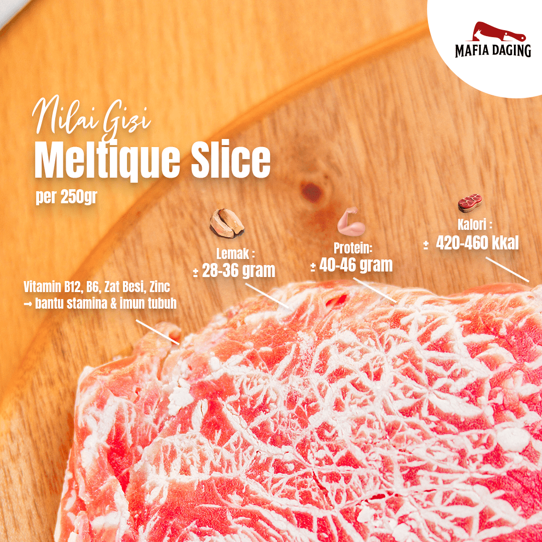 [Mafia Daging] PROMO! BEEF SLICE WAGYU MELTIQUE 1 kg