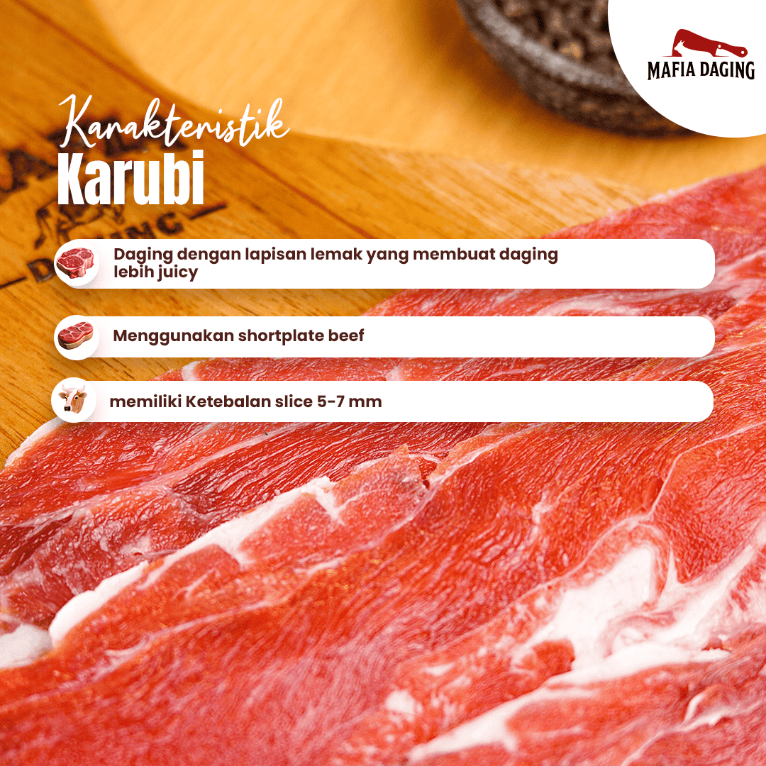 [Mafia Daging] Karubi Shortplate USA Beef / Korean BBQ 1 kg