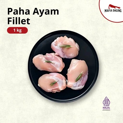 Image of [Mafia Daging] Daging Paha Ayam Fillet / Boneless Paha Ayam 1 kg