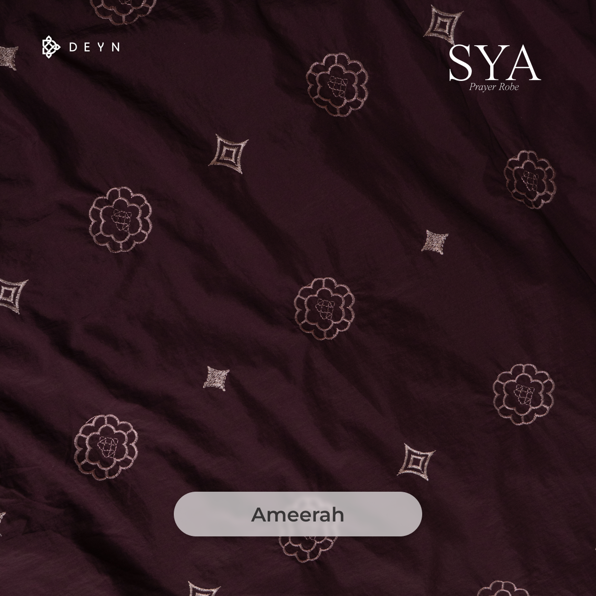 Deyn Scarf - Sya Prayer Robe Hana Series 2 - Ameerah