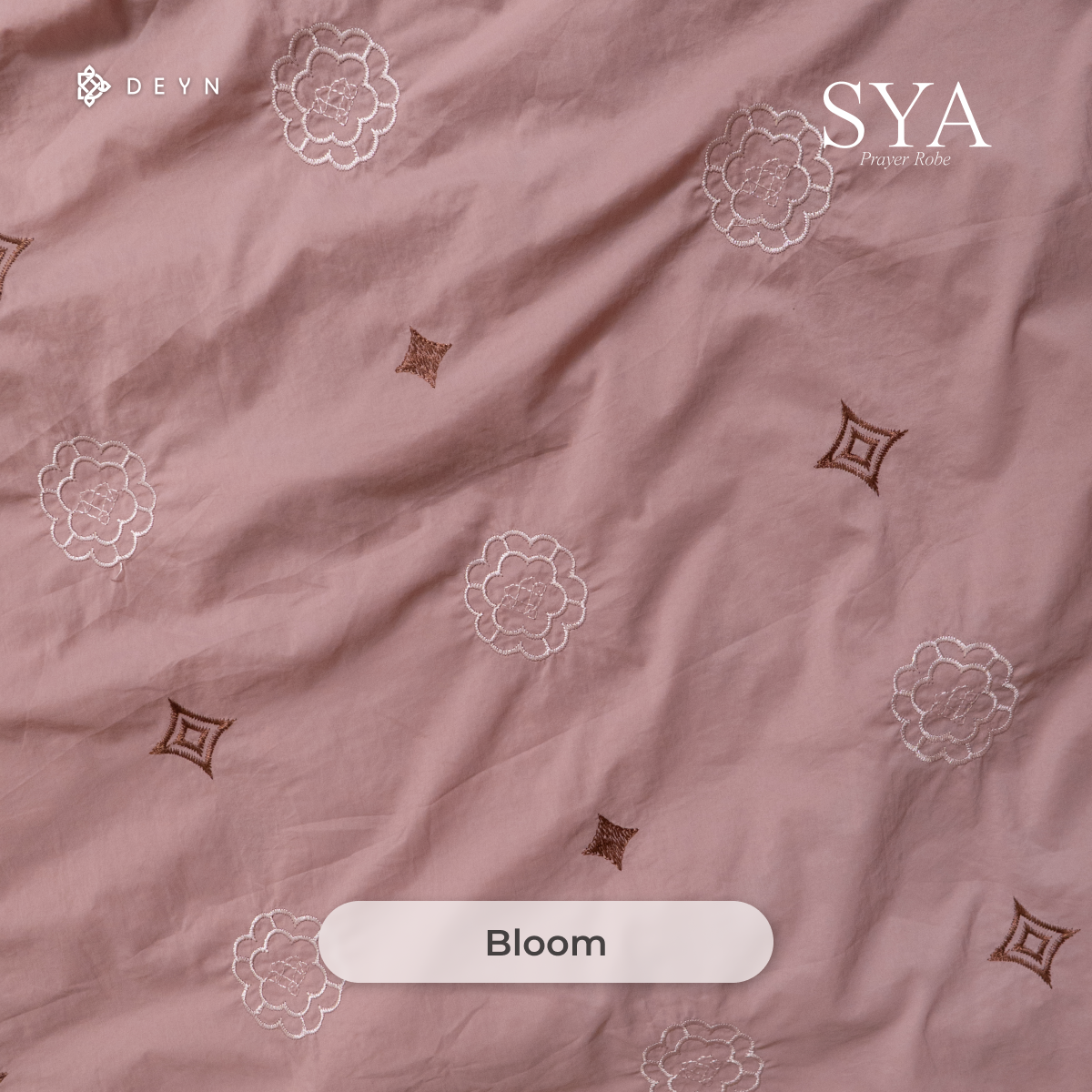 Deyn Scarf - Sya Prayer Robe Hana Series 2 - Bloom