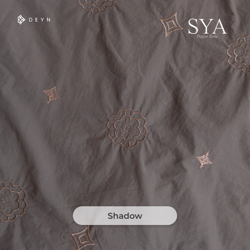 Image of Deyn Scarf - Sya Prayer Robe Hana Series 2 - Shadow