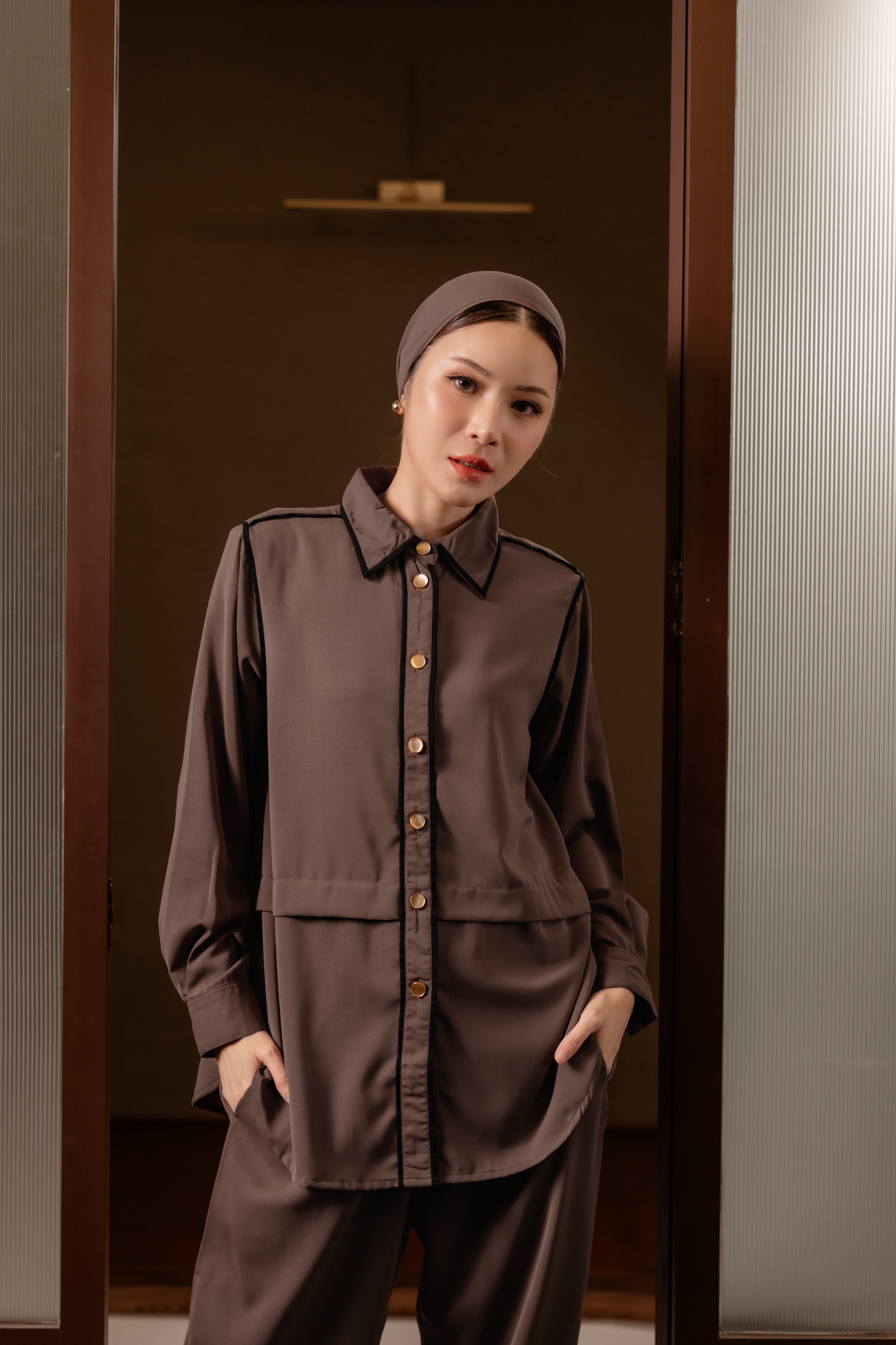 Deyn Scarf - Sabrina One Set - Mocha