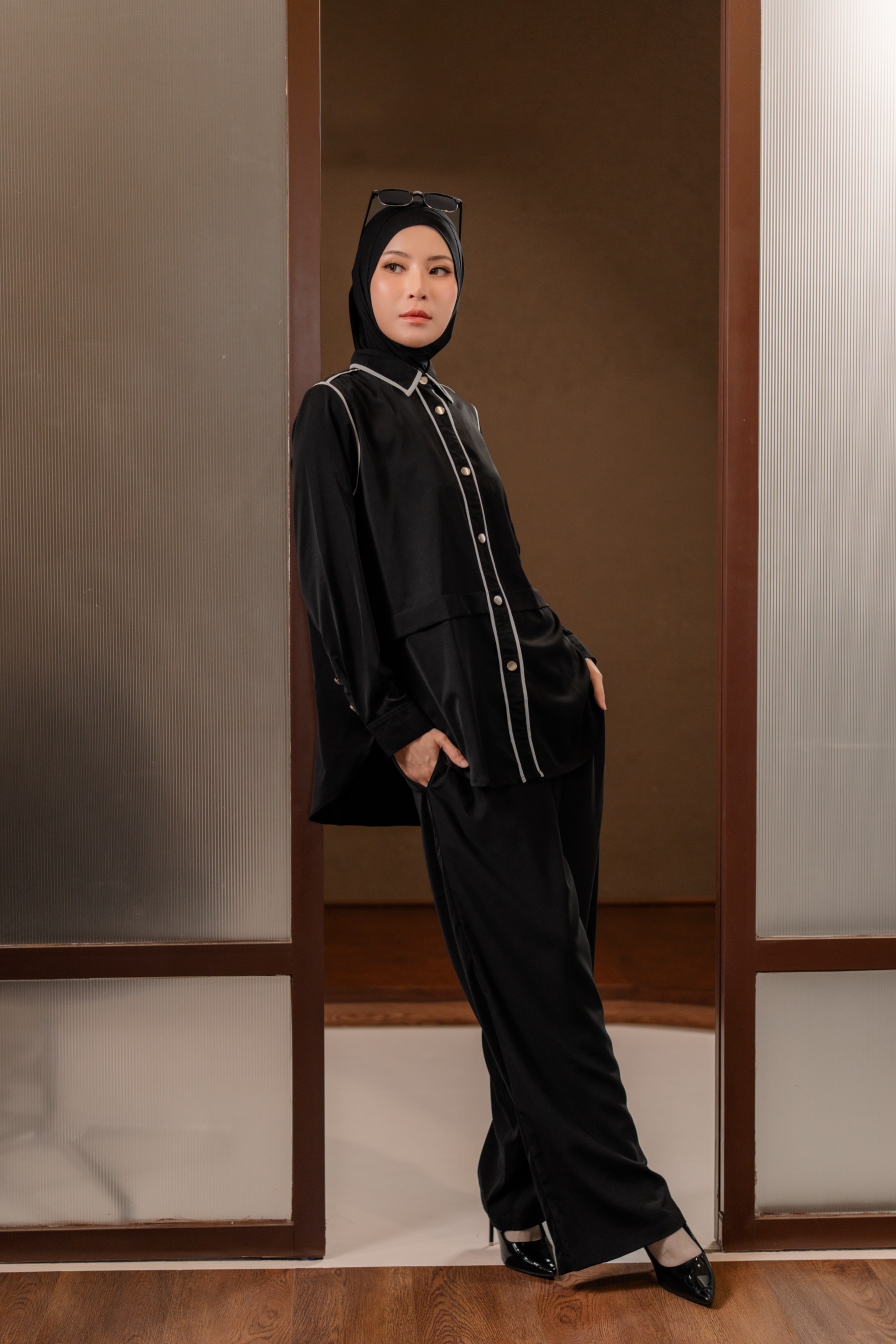 Deyn Scarf - Sabrina One Set - Black