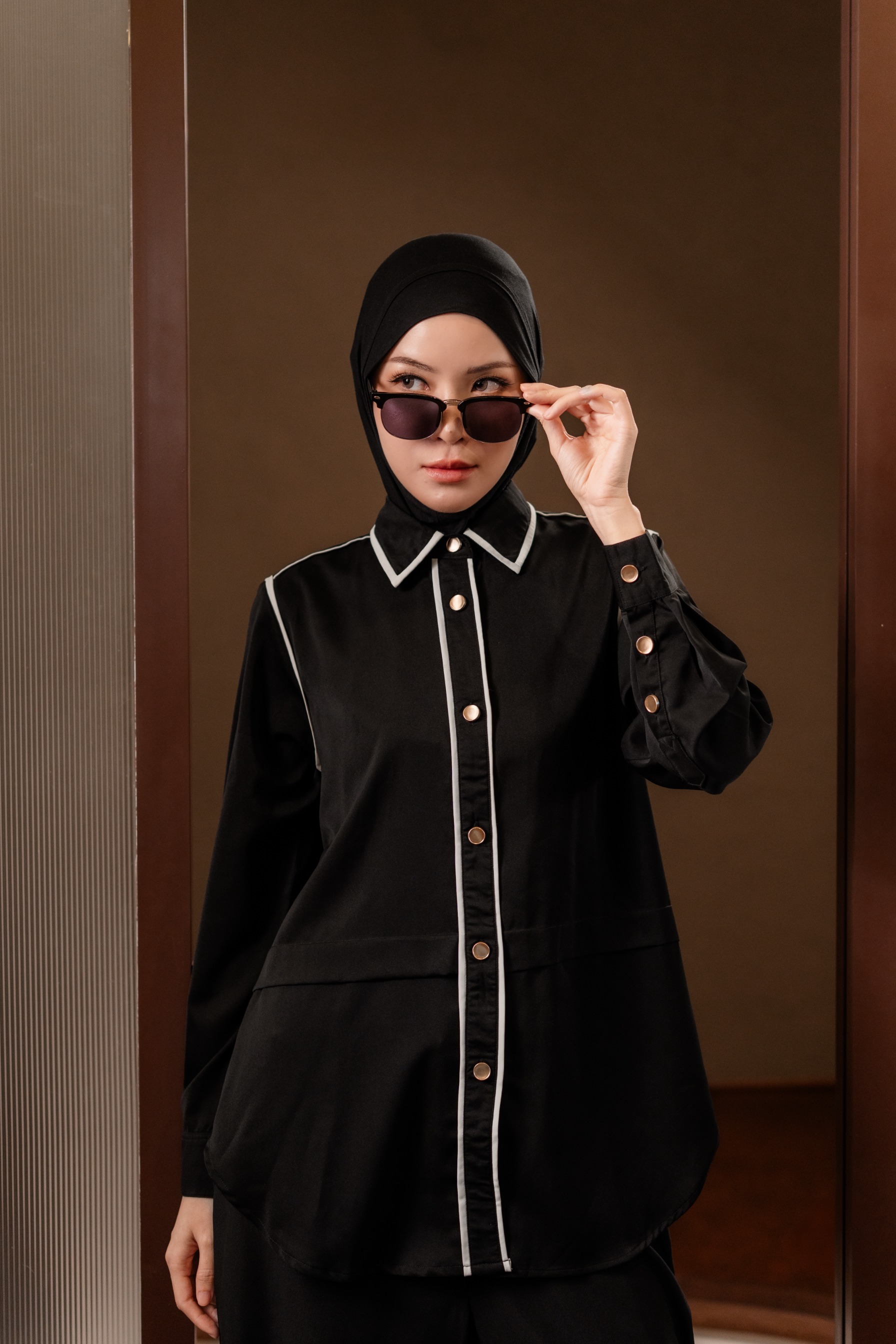 Deyn Scarf - Sabrina One Set - Black