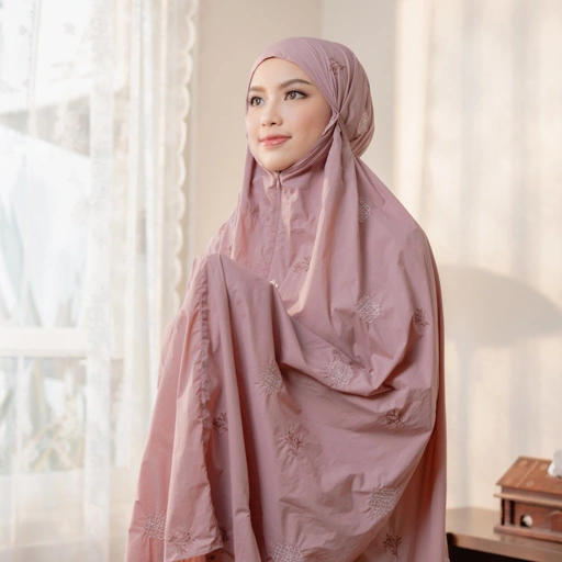 Image of Deyn Scarf - Sya Prayer Robe - Bloom