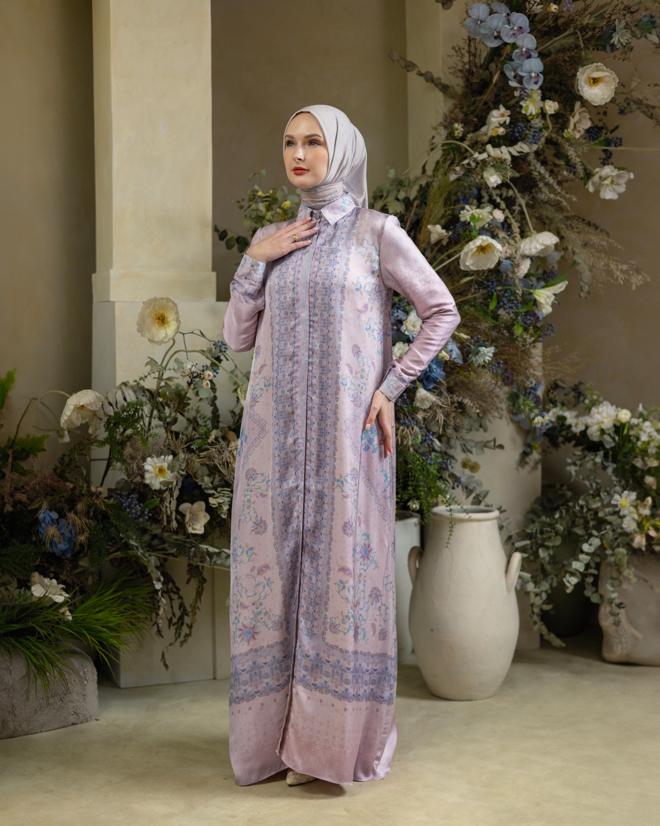 Deyn Scraf - Nada Dress - Amethyst