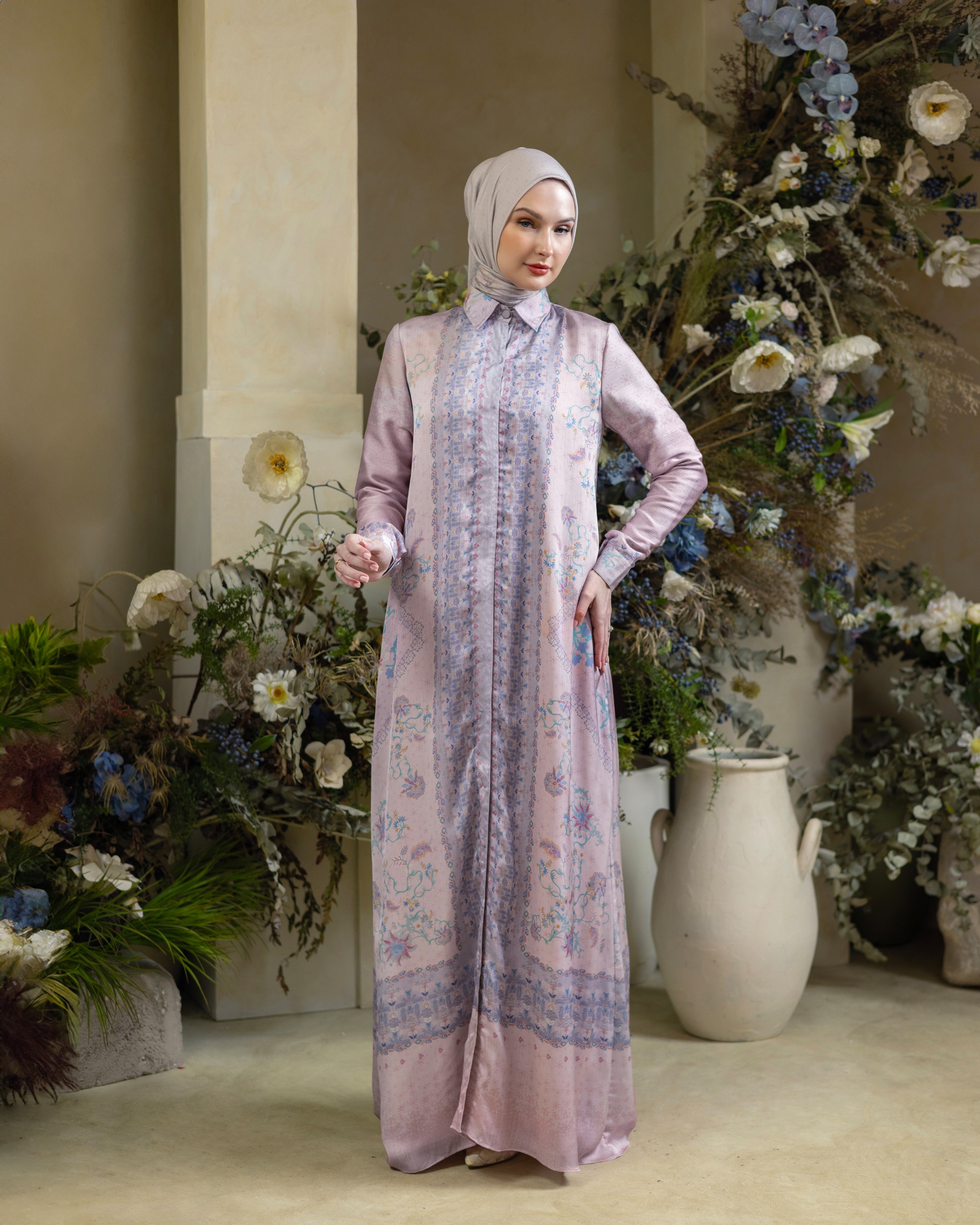 Deyn Scraf - Nada Dress - Amethyst