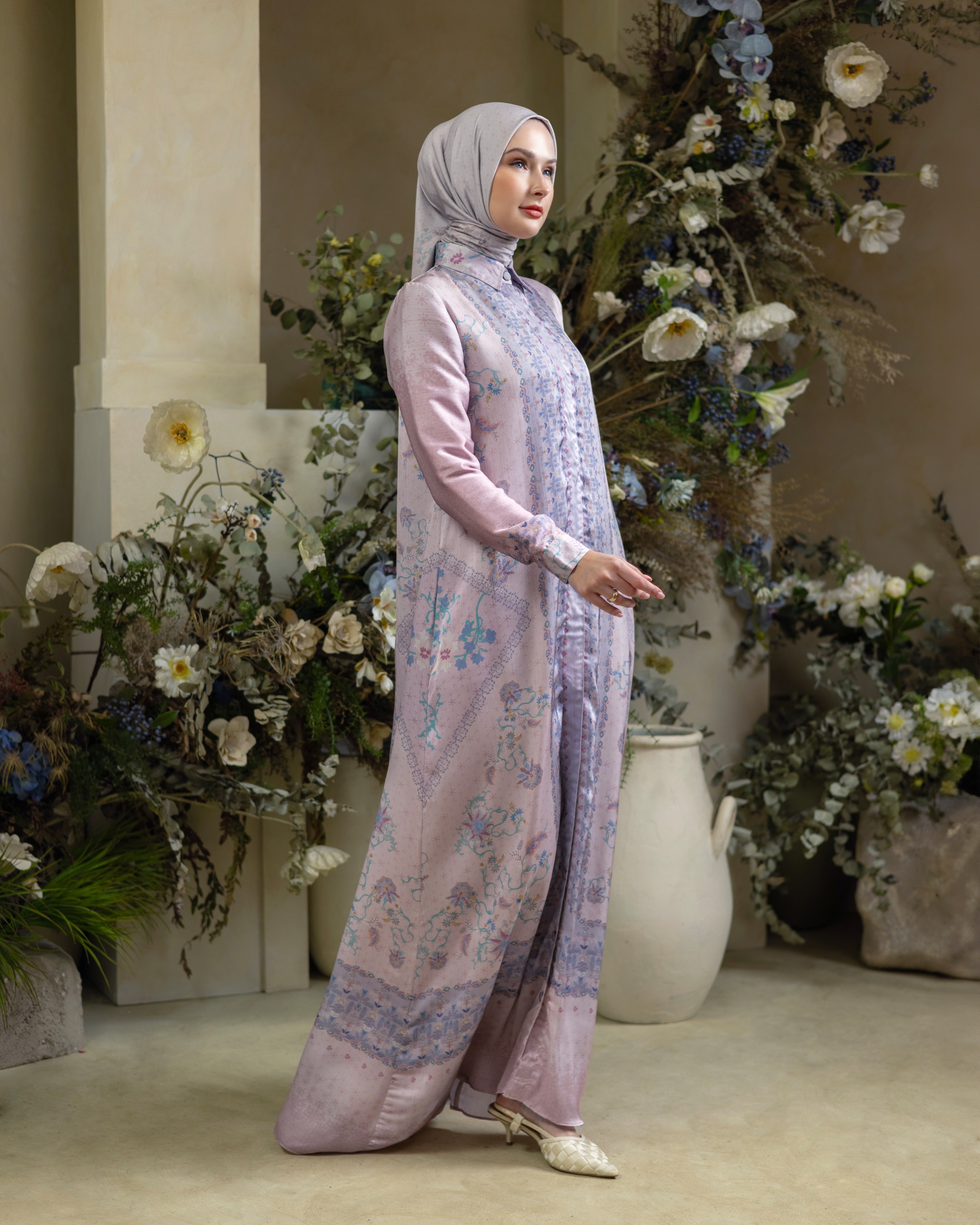 Deyn Scraf - Nada Dress - Amethyst