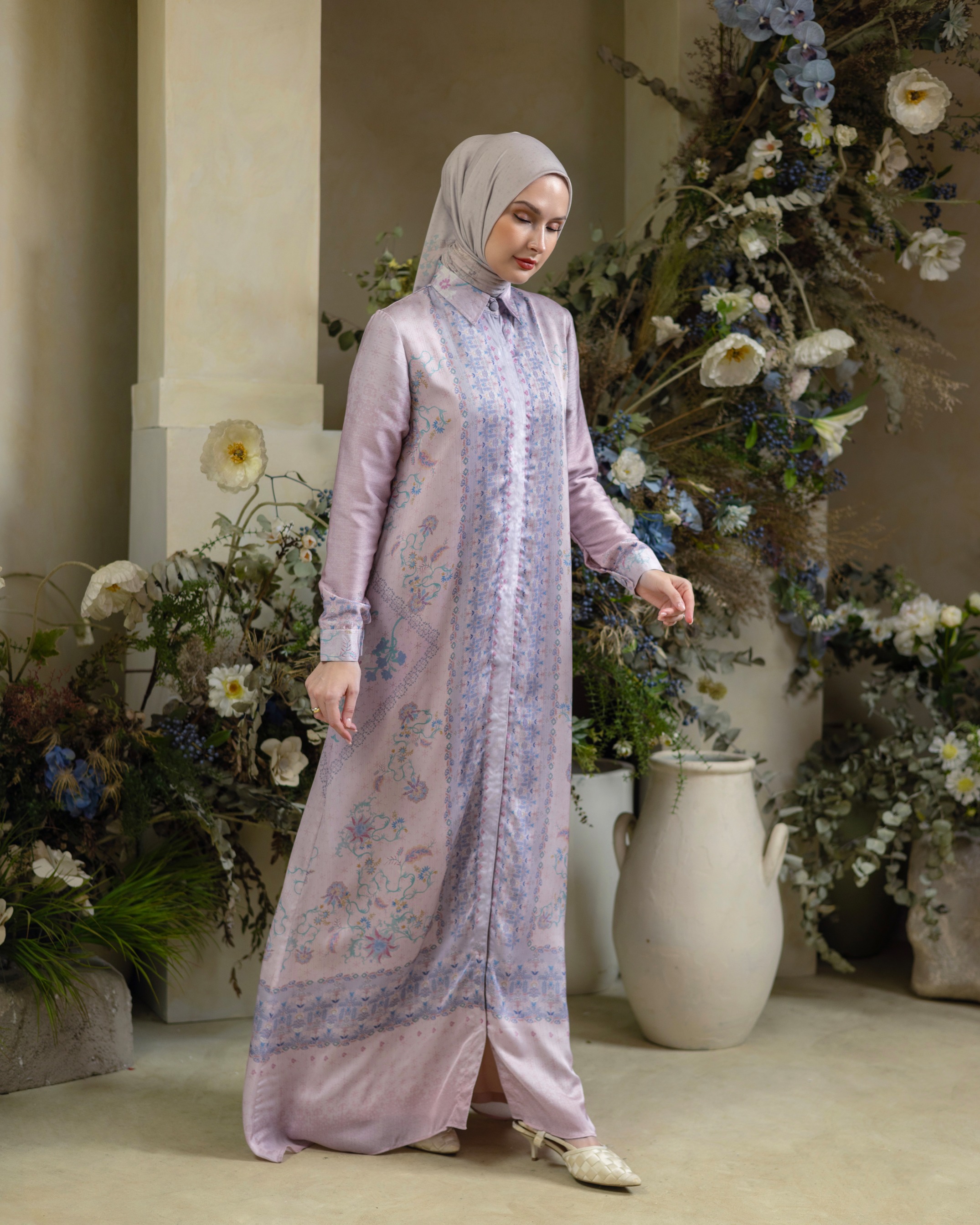 Deyn Scraf - Nada Dress - Amethyst