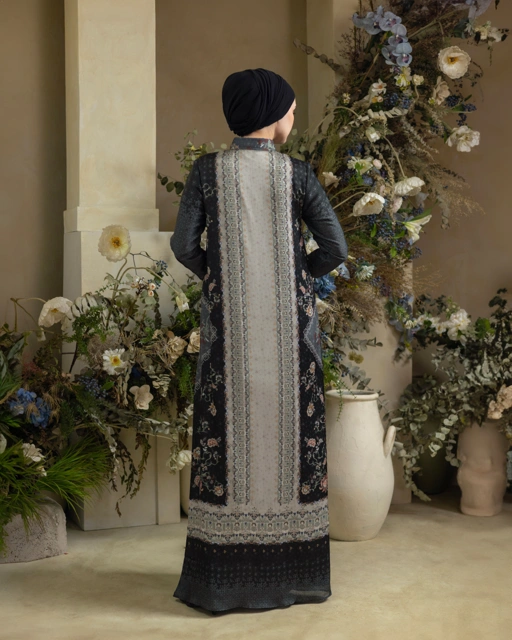 Image of Deyn Scarf - Nada Dress - Onyx