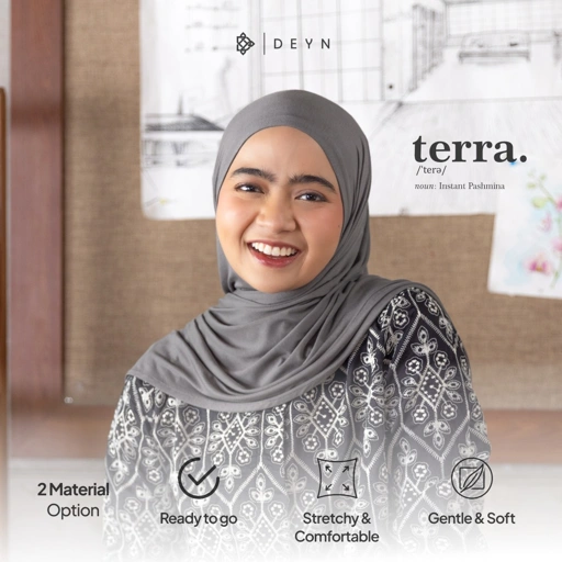 Image of Deyn Scarf - Terra Instant Pashmina 