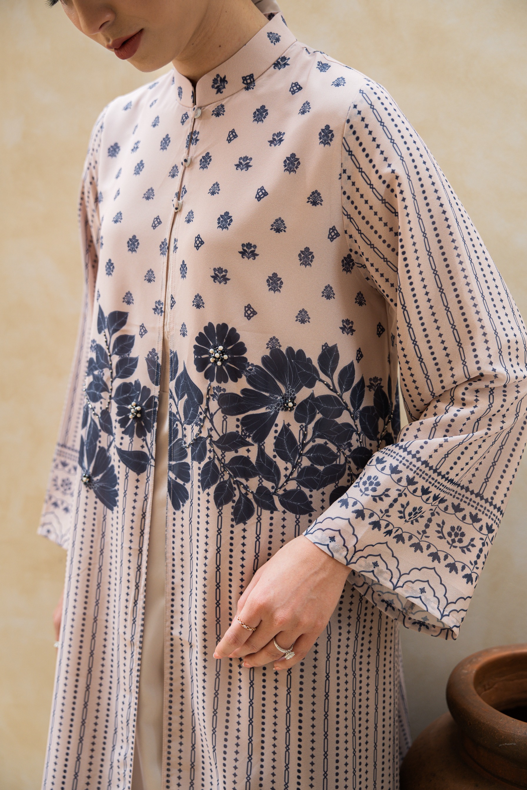 Deyn Scarf - Hayya Raya Dress - Natural Cream