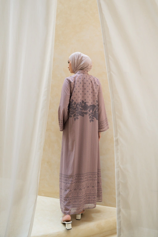 Image of Deyn Scarf - Hayya Raya Dress - Powdered Rose