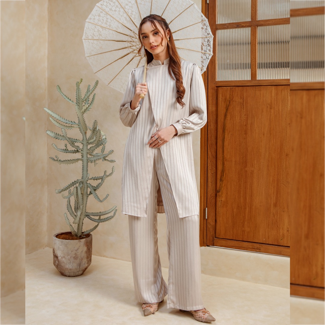 Deyn Scarf - Sora Set Tunic - Creme