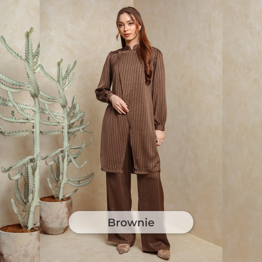 Deyn Scarf - Sora Set Tunic - Brownie