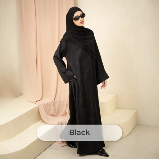 Image of Deyn Scarf - Shafa Abaya - Black