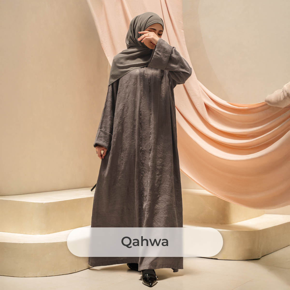 Deyn Scarf - Shafa Abaya - Qahwa