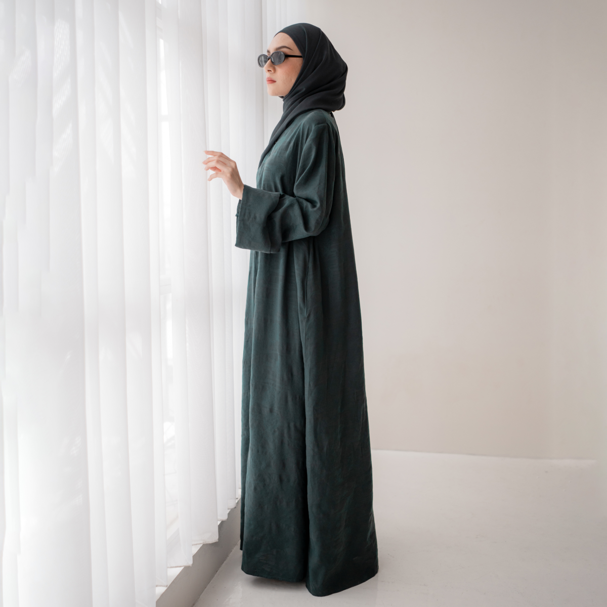 Deyn Scarf - Shafa Abaya - Teal