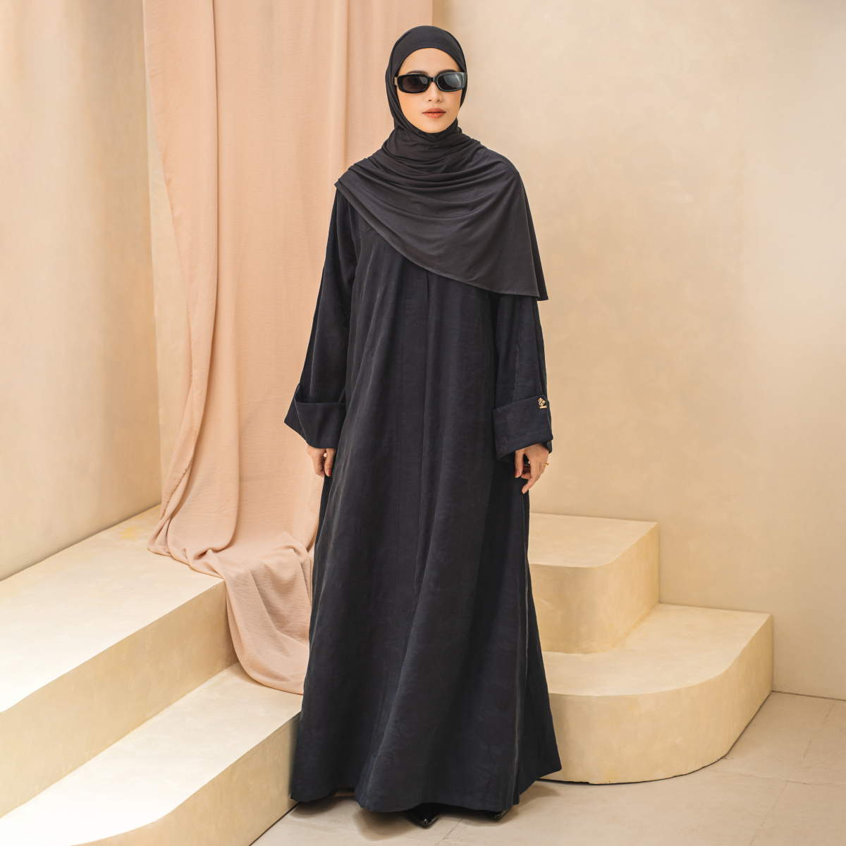 Deyn Scarf - Shafa Abaya - Saphire