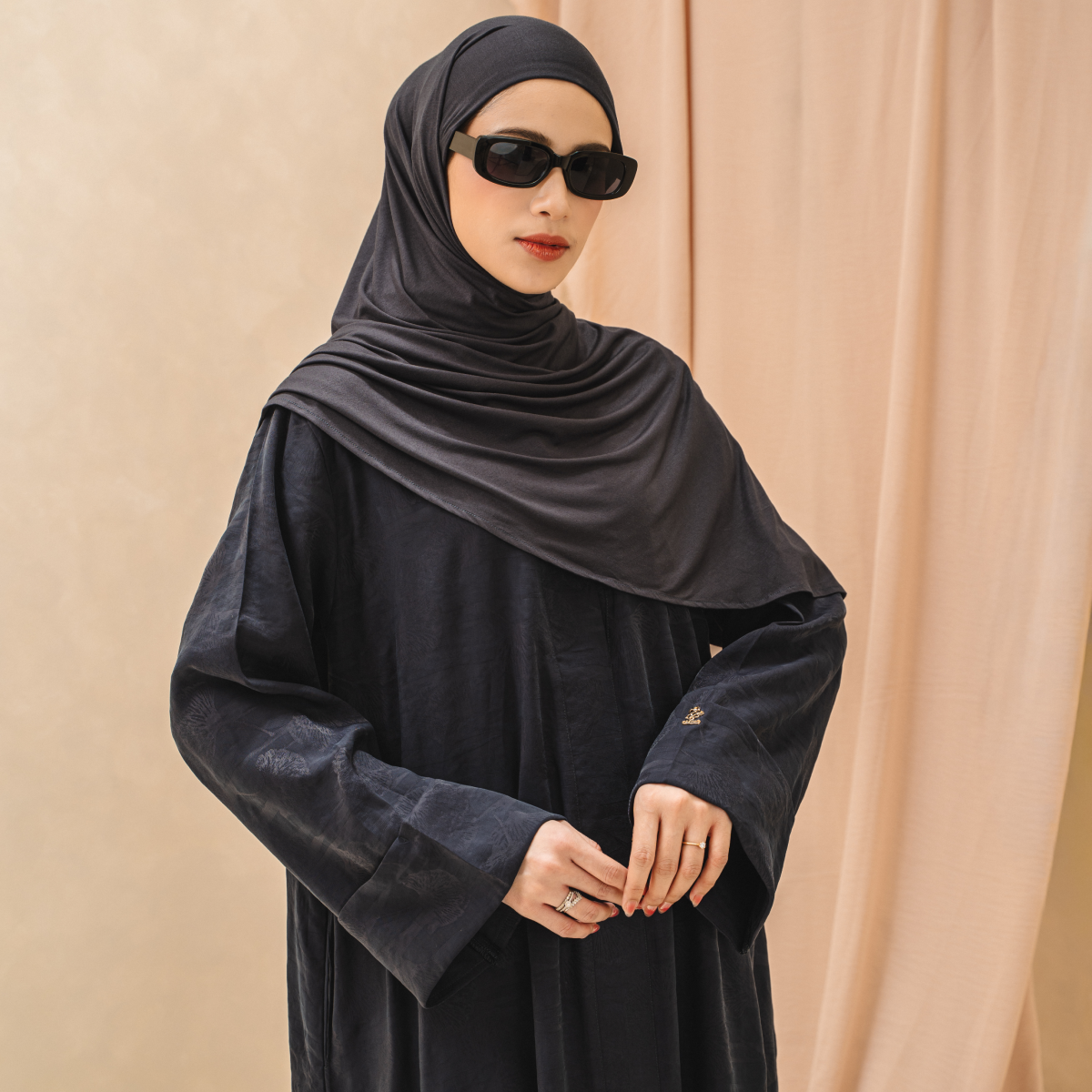 Deyn Scarf - Shafa Abaya - Saphire