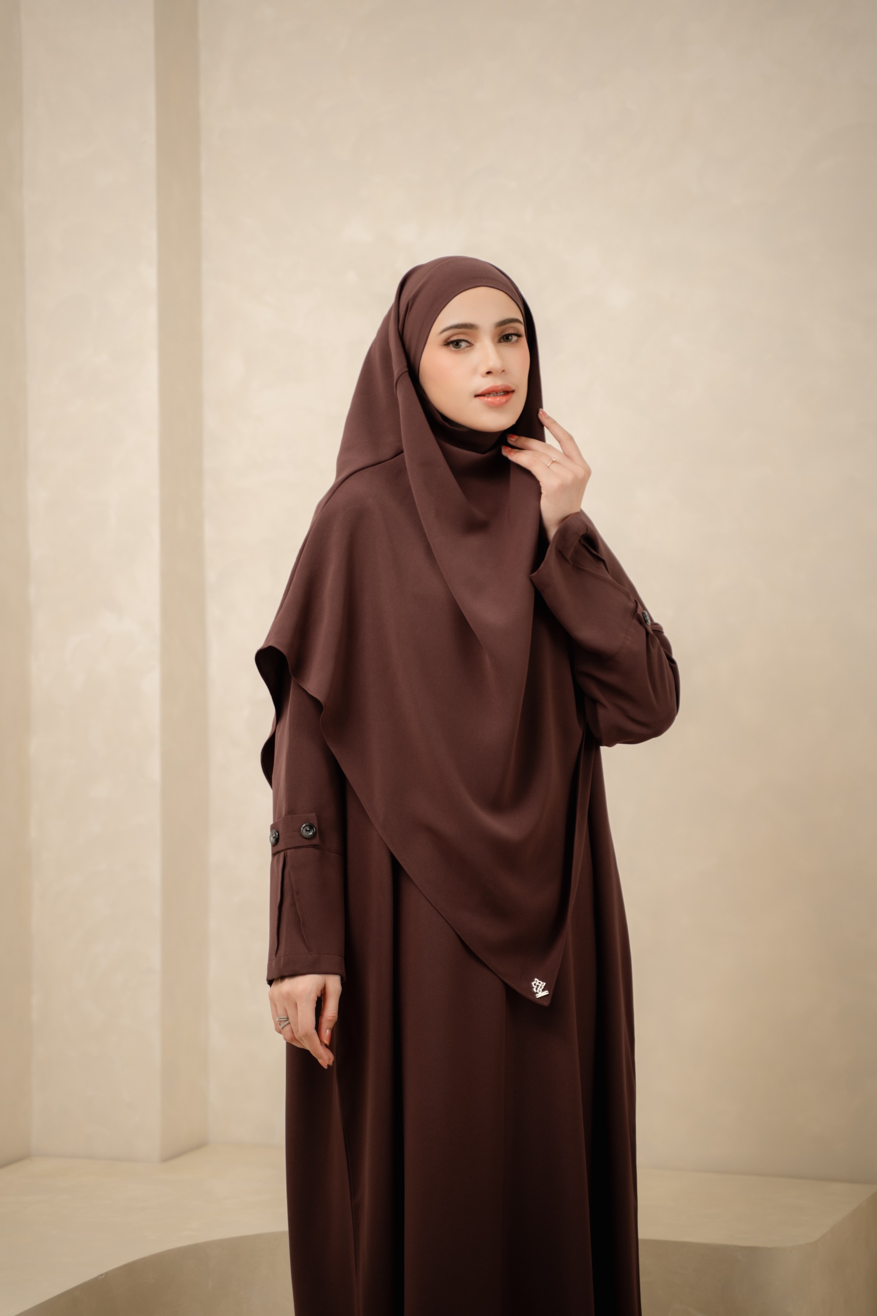 Deyn Scarf - Hawwa Abaya Set - Sienna