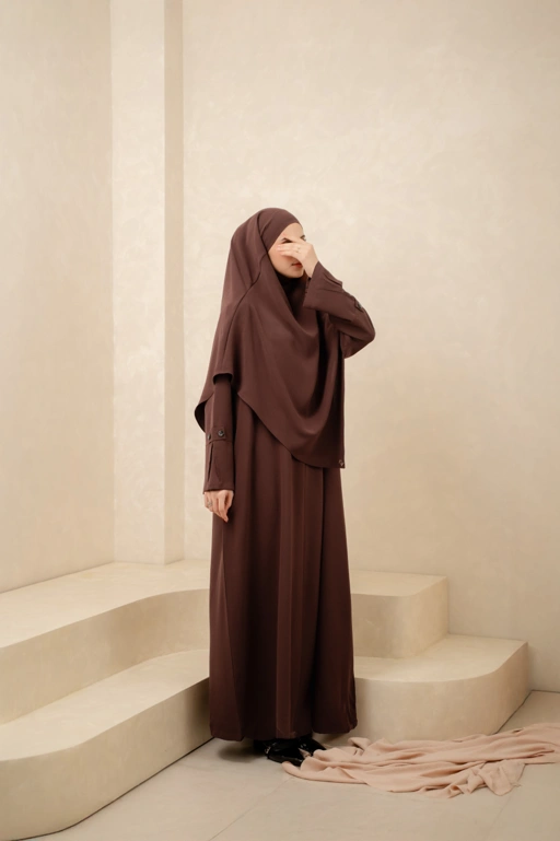 Image of Deyn Scarf - Hawwa Abaya Set - Sienna