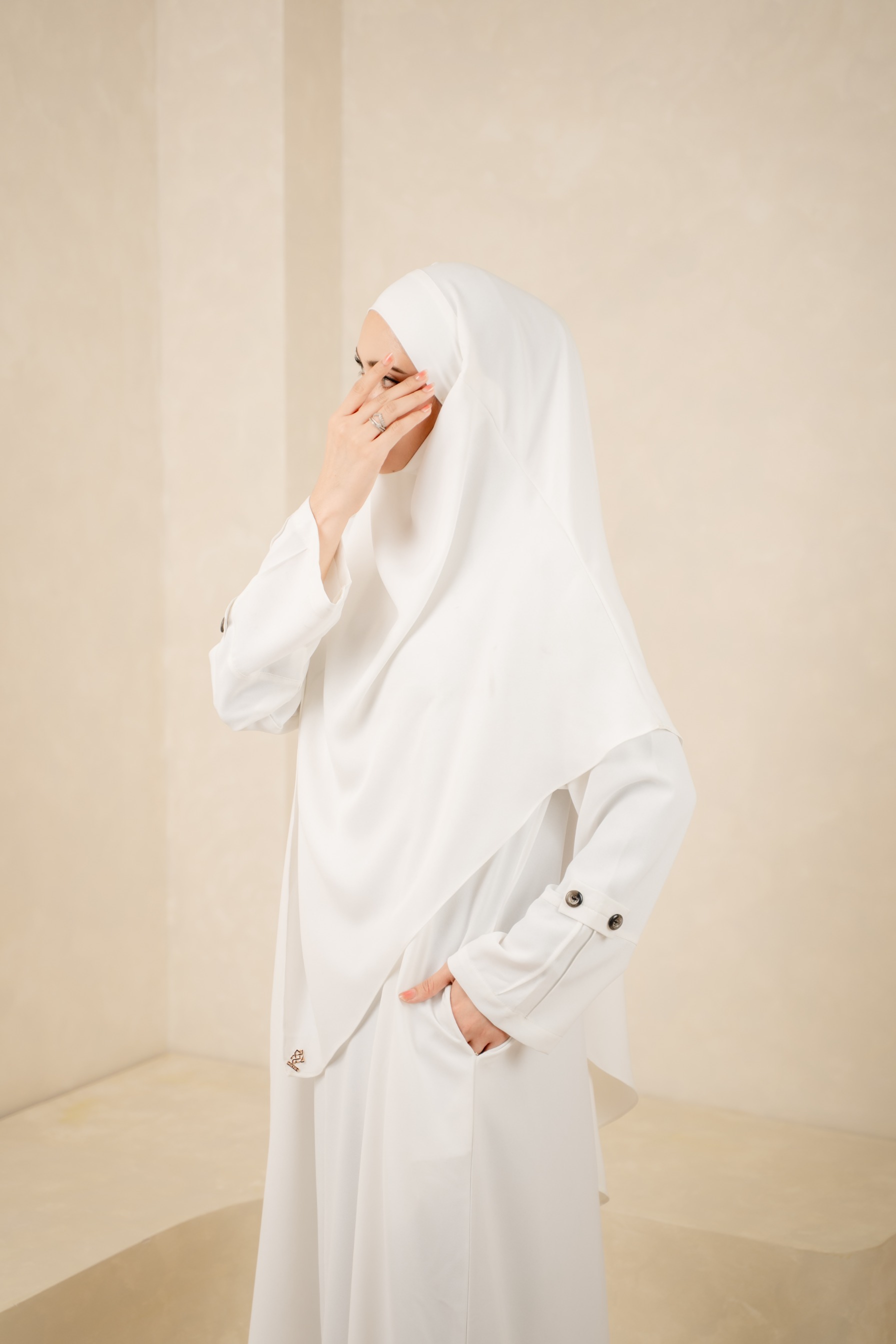 Deyn Scarf - Hawwa Abaya Set - BW