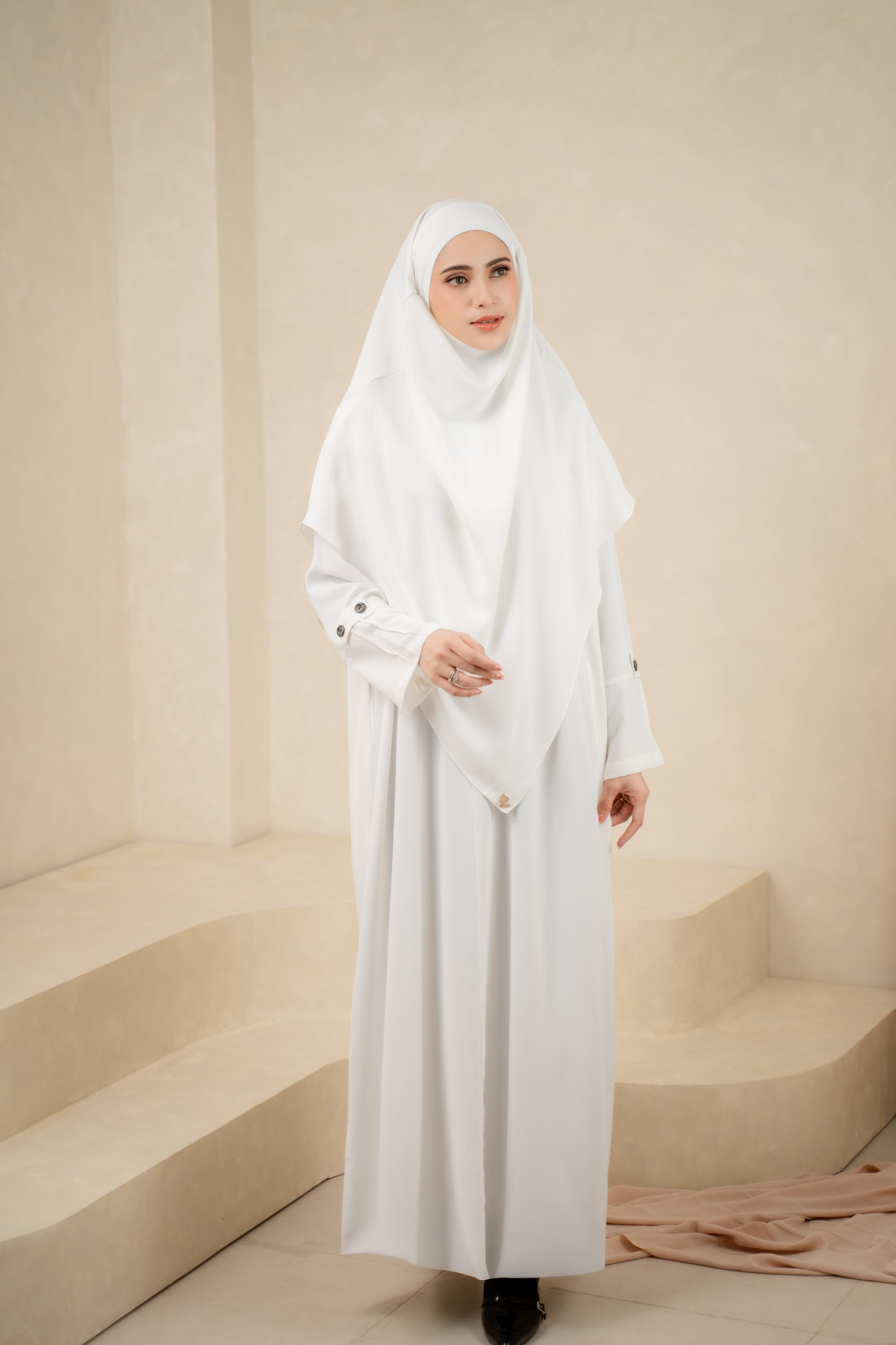 Deyn Scarf - Hawwa Abaya Set - BW
