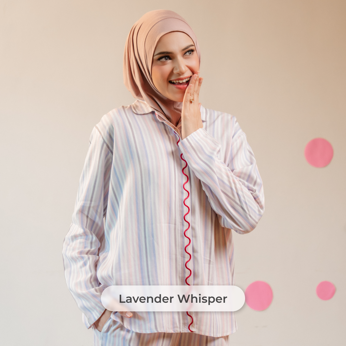 Deyn Scarf - Luna Sleepwear - Lavender Whisper