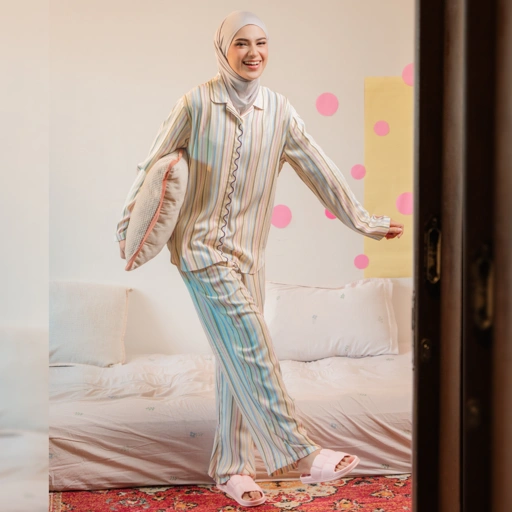 Deyn Scarf - Luna Sleepwear - Cotton Bloom
