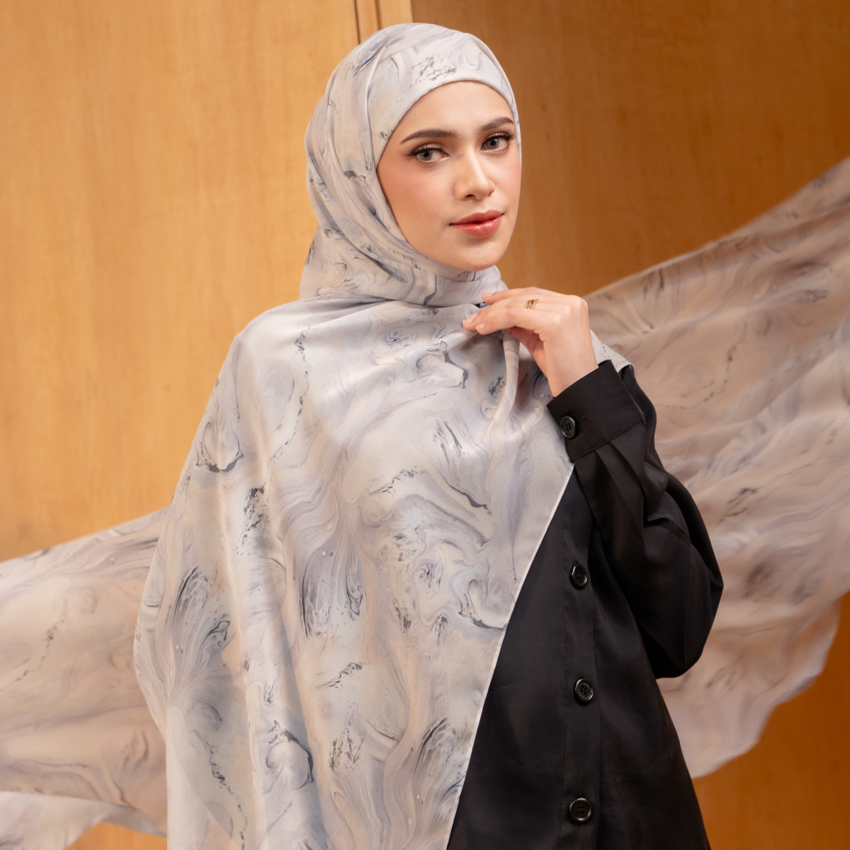 Deyn Scarf - Raisha Gradasi Instan Pashmina