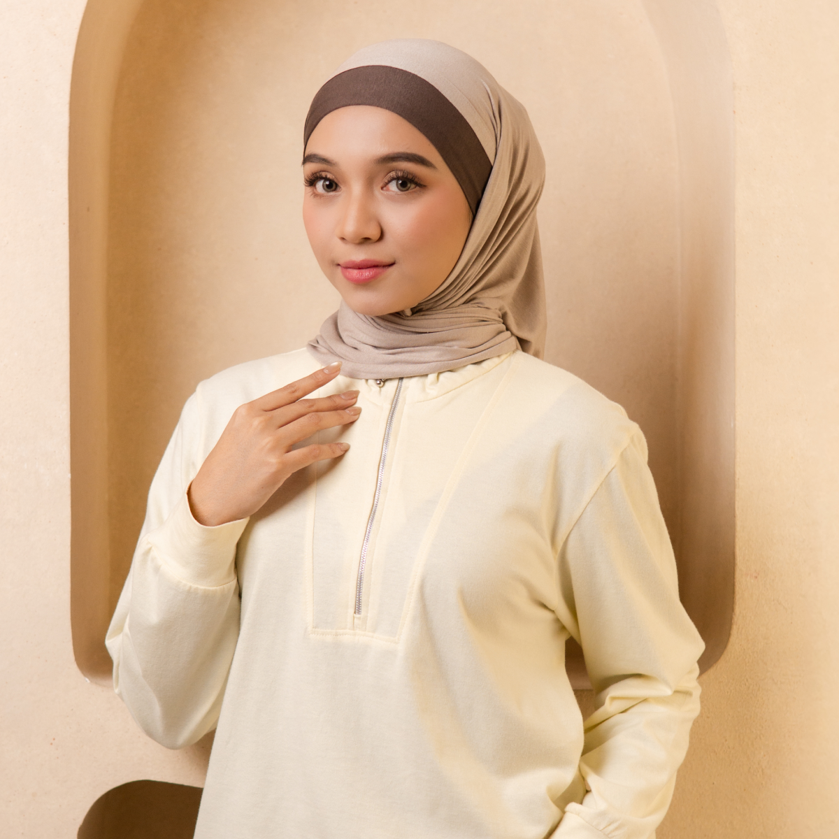 Deyn Scarf - Lyora Two Tone