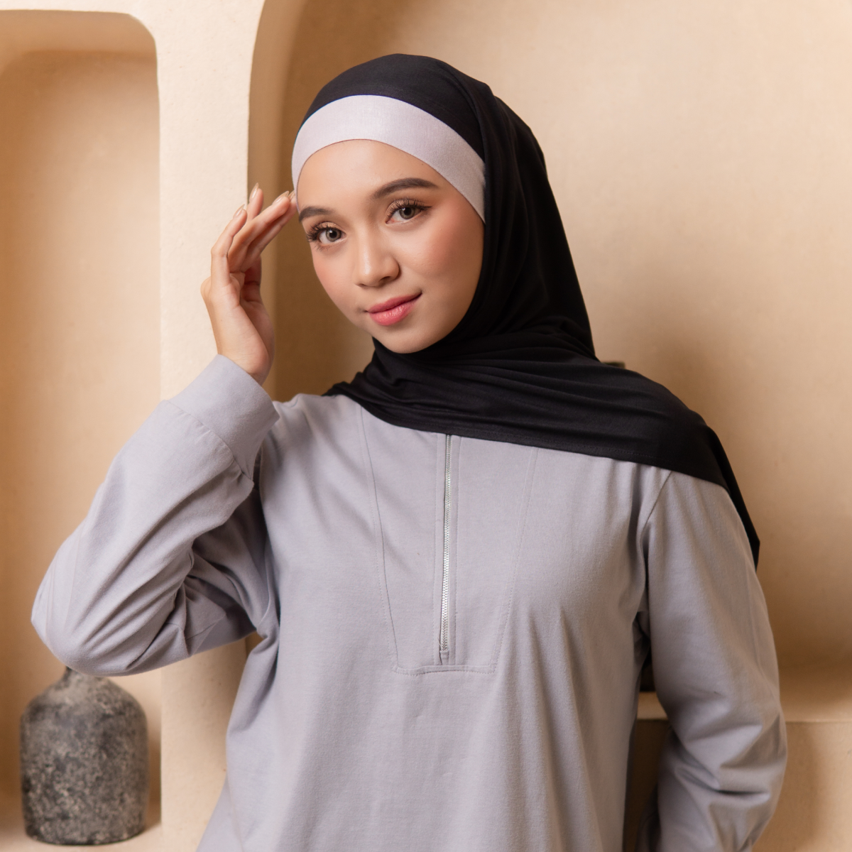 Deyn Scarf - Lyora Two Tone