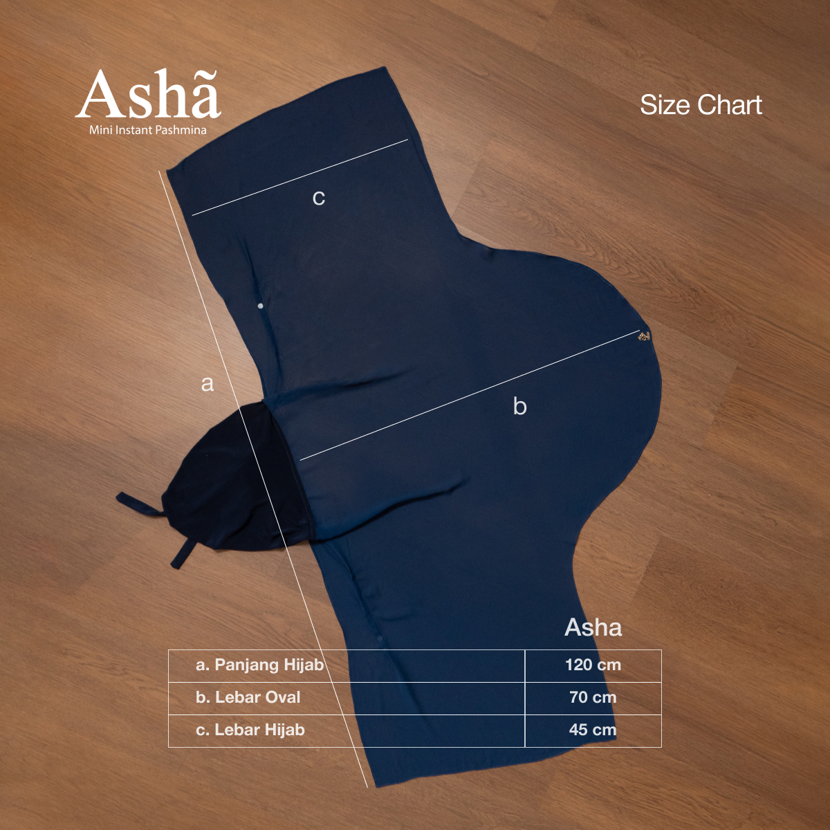 Deyn Scarf - Asha Mini Instant Pashmina