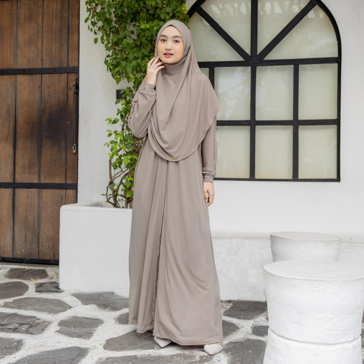 Deyn Scarf -  Alayya Set - Whisper