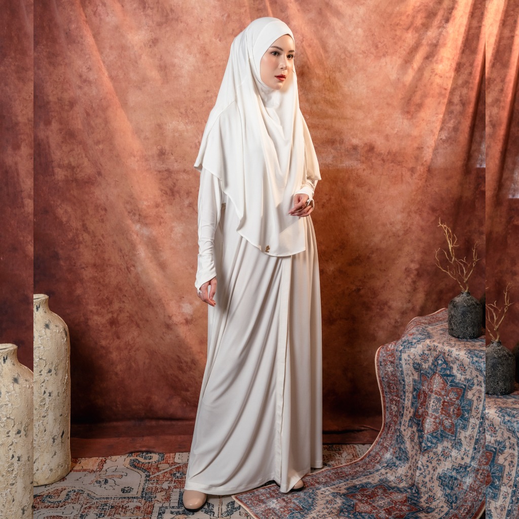 Deyn Scarf -  Alayya Set - Broken White