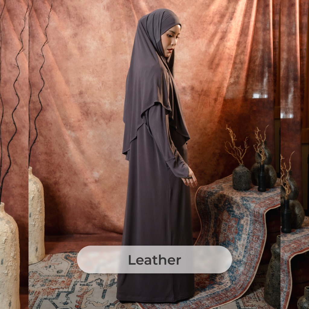 Deyn Scarf -  Alayya Set - Leather