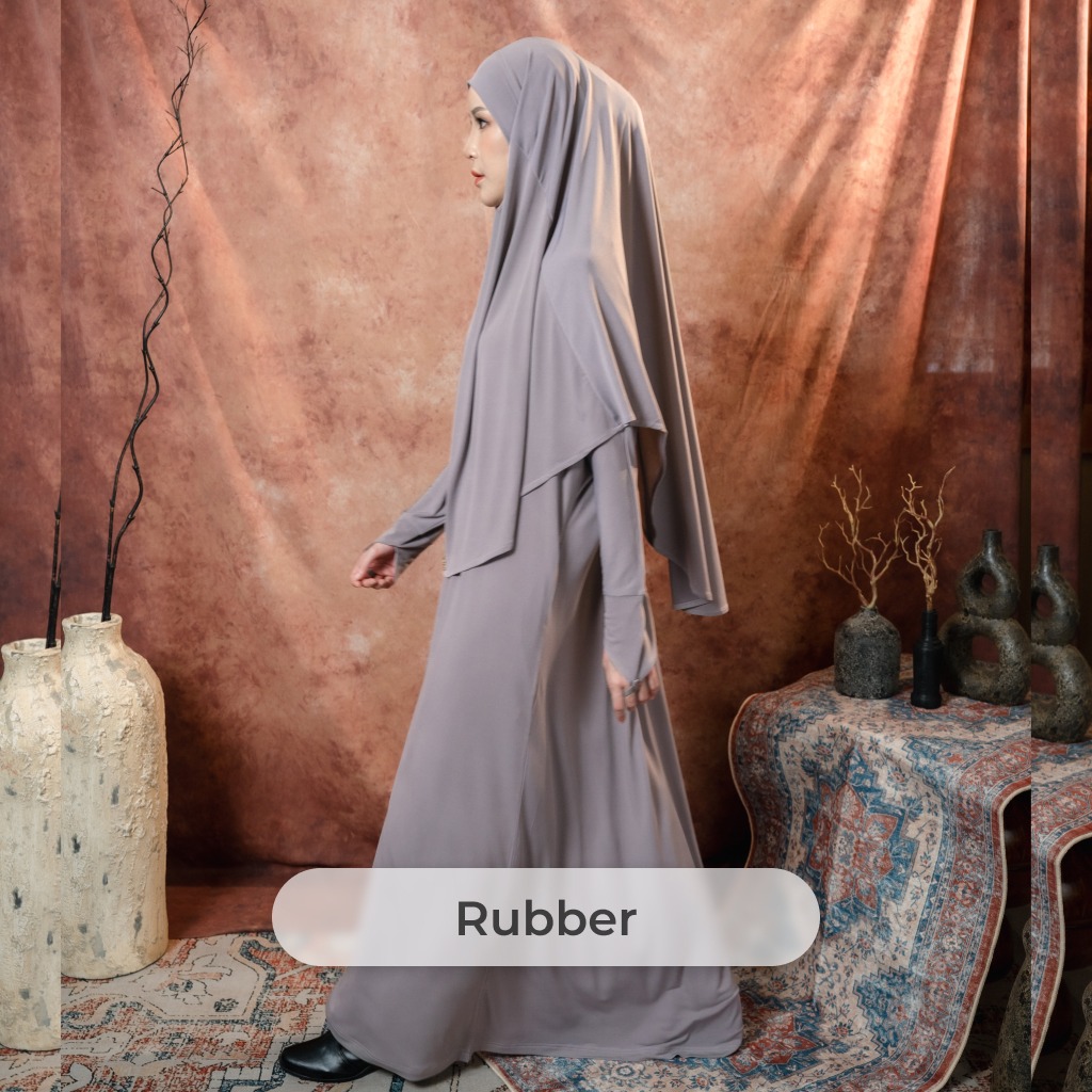 Deyn Scarf -  Alayya Set - Rubber