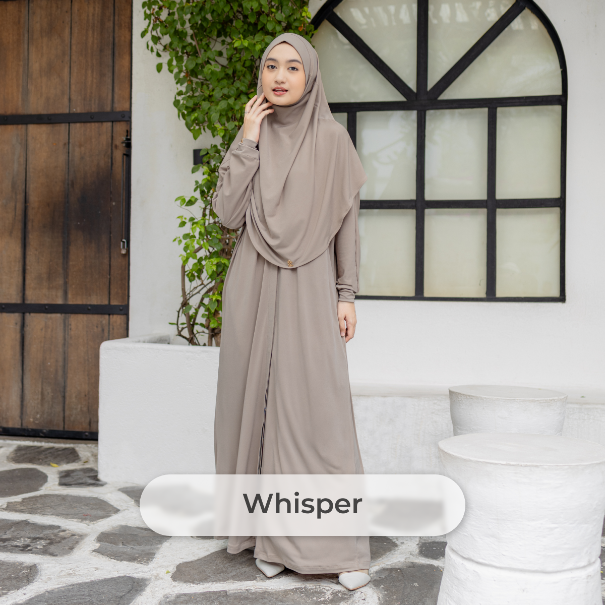 Deyn Scarf -  Alayya Set - Whisper
