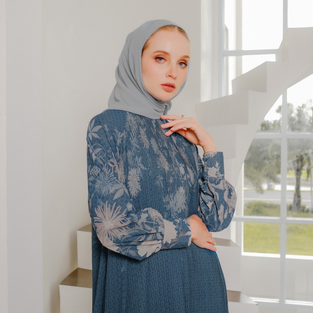 Deyn Scarf - Aliza Dress - Rich