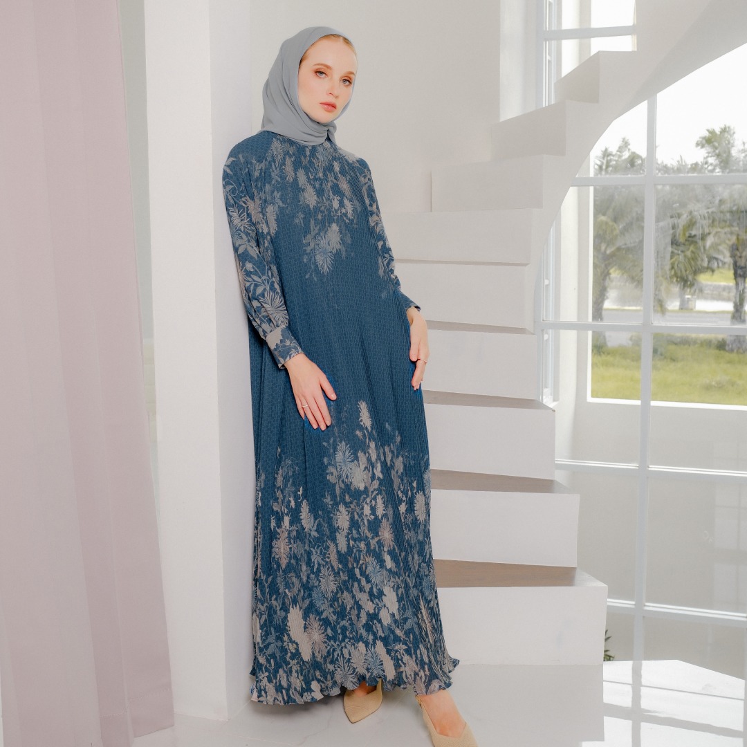 Deyn Scarf - Aliza Dress - Rich